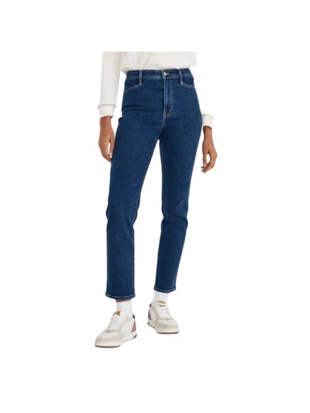 Madewell High-Rise Slim Straight Jeans